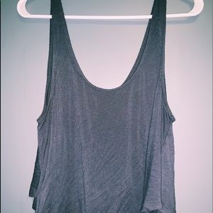cropped tank top